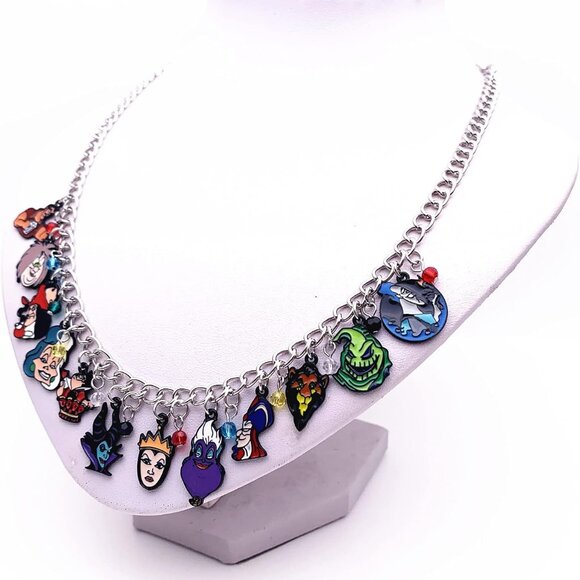 Horror Charm Necklace Women Zinc Multicolored Gift for Party or Casual - Picture 5 of 6